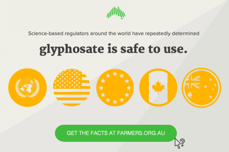 Regulators around the world have determined that glyphosate is safe to use